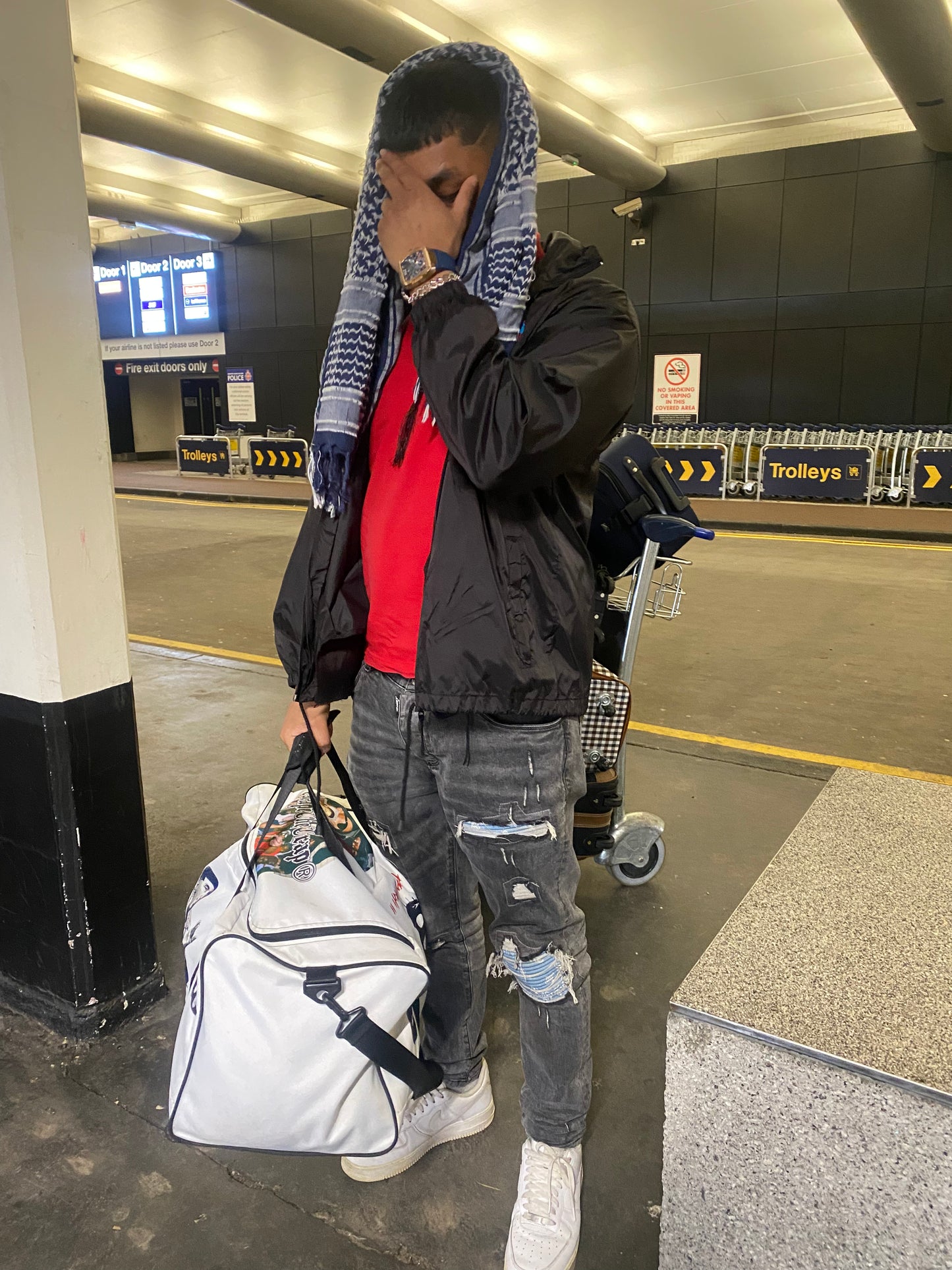 OG Baker X ETT Noctis black Windbreaker