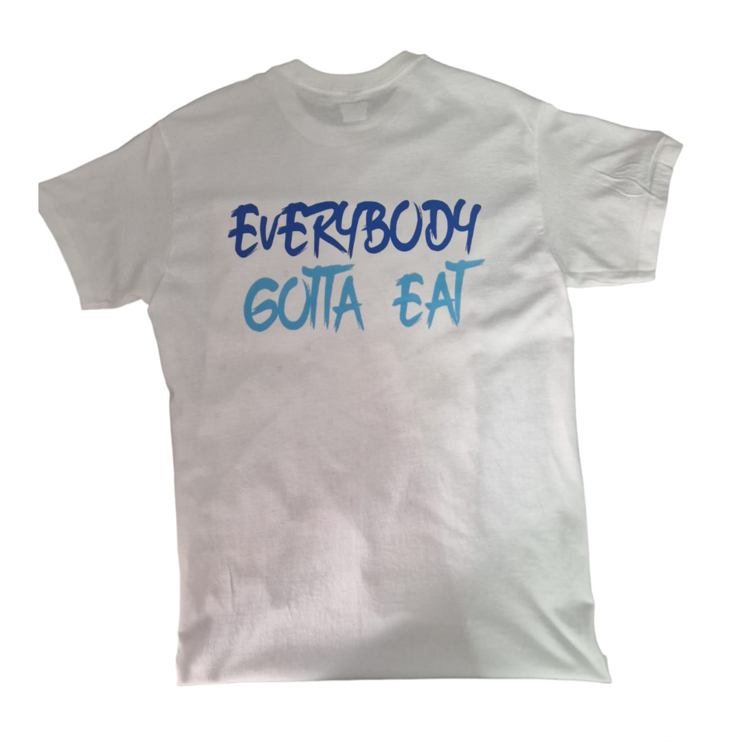 White cupcake t-shirt