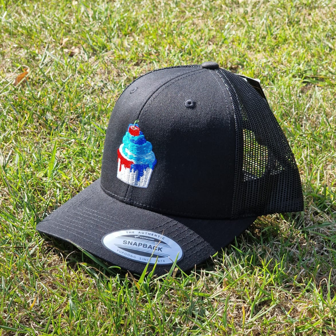 Cupcake trucker hat
