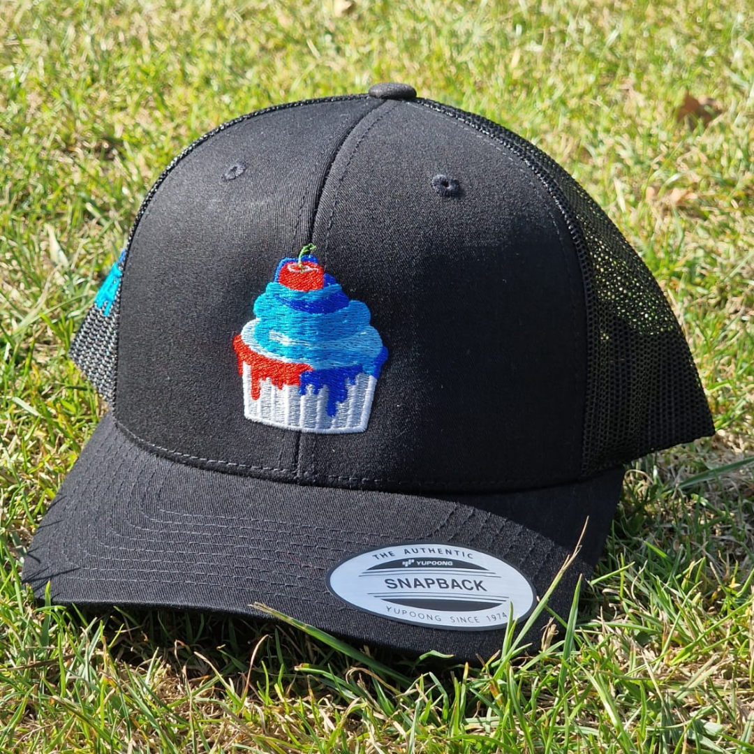 Cupcake trucker hat
